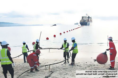 巴布亚新几内亚KSCN海缆系统有望于6月建成投产